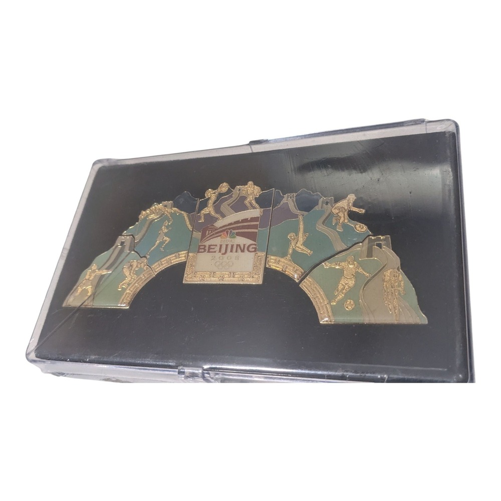 Beijing 2008 Olympics NBC Sports Pin‎ Boxed Set New Sealed Collectible